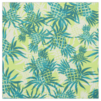 Ananas-Tarnmuster Hawaiian Tropical Stoff