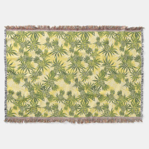 Ananas-Tarnmuster-Hawaiian-Wurfdecke Decke