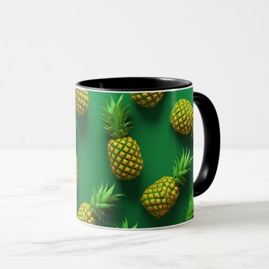 Ananas Tasse (VorderseiteRechts)