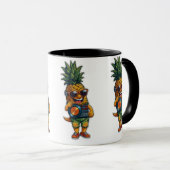 Ananas Tasse (VorderseiteRechts)
