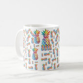 Ananas-Tasse Kaffeetasse (Vorderseite Links)