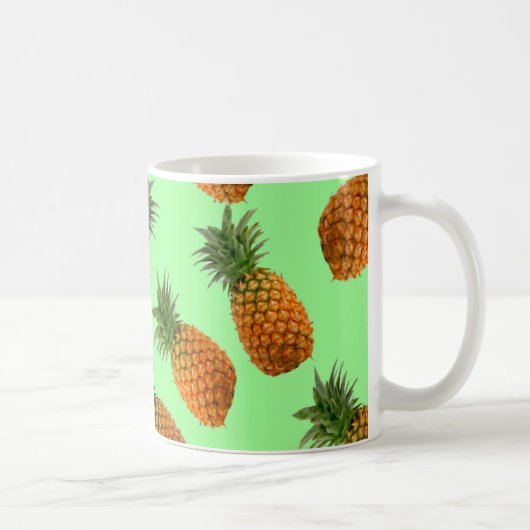 Ananas-Tasse Kaffeetasse (Rechts)