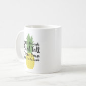 Ananas-Tasse Kaffeetasse (Vorderseite Links)