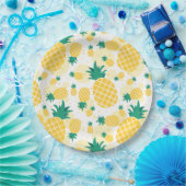 Ananas-Teller 9" Pappteller (Party)