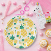 Ananas-Teller 9" Pappteller (Party)