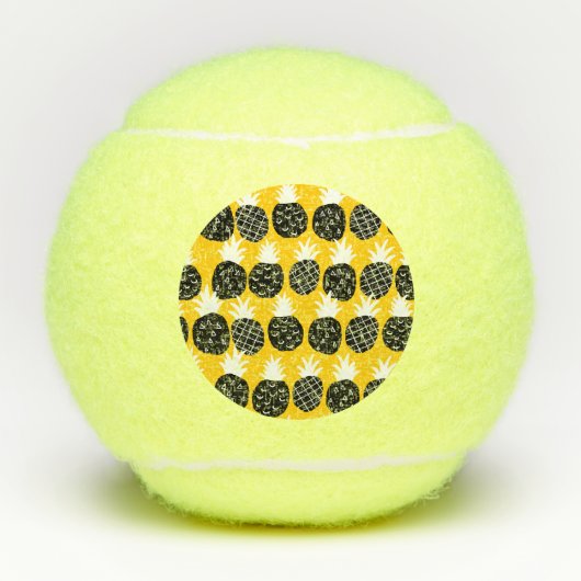 Ananas Tennisbälle (Vorderseite)