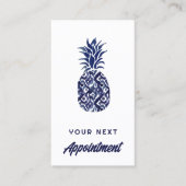 Ananas-Terminkarte Visitenkarte (Vorderseite)