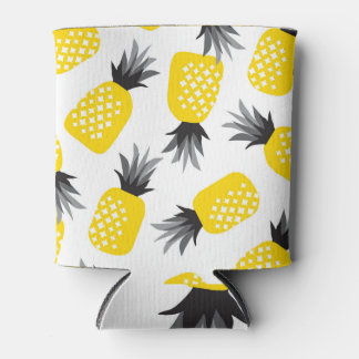 Ananas Textur, Vintages Sommermuster. Dosenkühler
