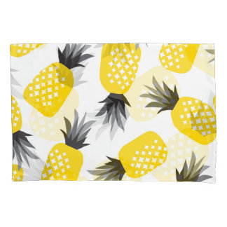 Ananas Textur, Vintages Sommermuster. Kissenbezug