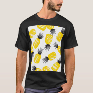 Ananas Textur, Vintages Sommermuster. T-Shirt