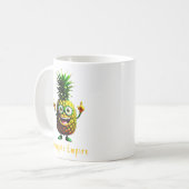 Ananas the Adventurer - Ananas Empire Kaffeetasse (Vorderseite Links)