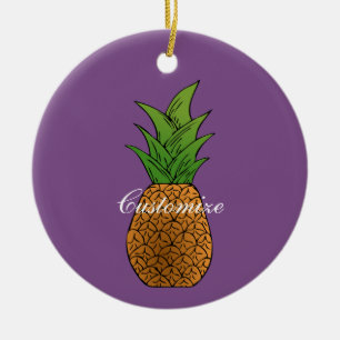 Ananas Thunder_Cove Keramik Ornament