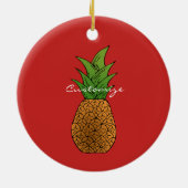 Ananas Thunder_Cove Keramik Ornament (Hinten)