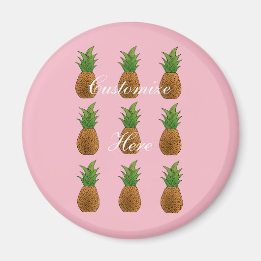 Ananas Thunder_Cove Magnet (Vorne)
