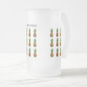 Ananas Thunder_Cove Mattglas Bierglas (VorderseiteRechts)