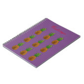 Ananas Thunder_Cove Notizblock (Linke Seite)