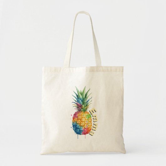 Ananas Tragetasche (Vorne)