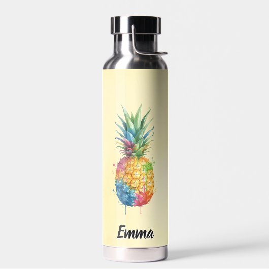 Ananas Trinkflasche (Links)