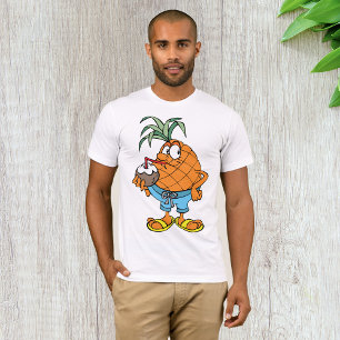 Ananas trinkt Kokosmilch Männer T - Shirt