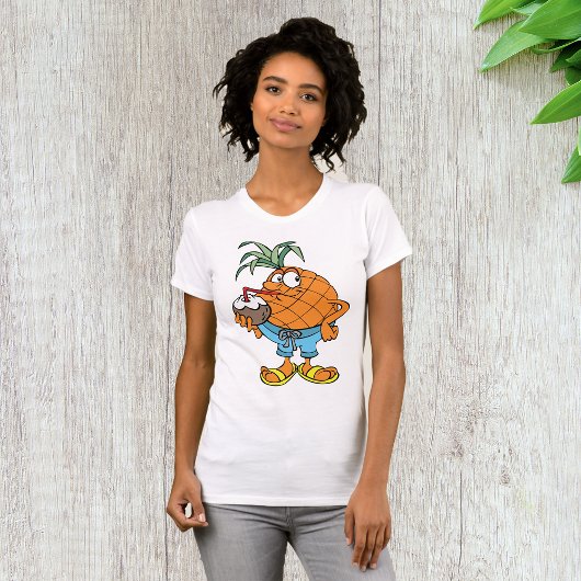 Ananas trinkt Kokosmilch T - Shirt