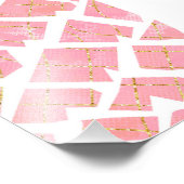 Ananas Tropical Baby Dusche Begrüßungszeichen Fotodruck (Ecke)