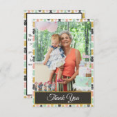 Ananas Tropical Birthday Danke Foto (Vorne/Hinten)