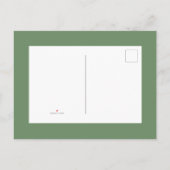 Ananas Tropical Botanical Summer Birthday Party Einladungspostkarte (Rückseite)