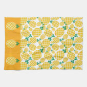 Ananas Tropical Citrus Island Summer Fruit Geschirrtuch (Horizontal)
