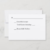 Ananas, tropisch-hawaiianisch, ohne Mehl- oder Kra RSVP Karte (Rückseite)