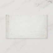 Ananas, tropisch, in Sonnenbrille Visitenkarte (Rückseite)