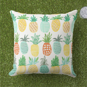 Ananas Tropisch Outdoor   Kissen Für Draußen