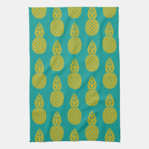 Ananas-tropische Frucht Küchentuch