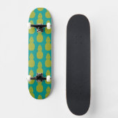 Ananas-tropische Frucht Skateboard (Vorderseite)
