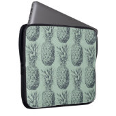 Ananas, tropische Fruchtmuster Laptopschutzhülle (Vorne Rechts)