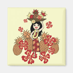 Ananas Tropische Magnete Magnet