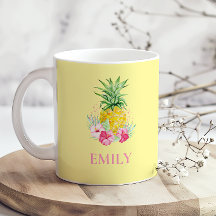Ananas Tropischer Aloha Hawaii Personalisierter Na