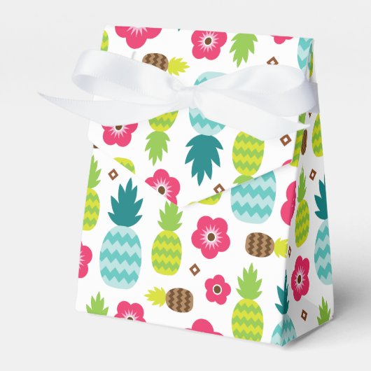 Ananas Tropischer Sommer Geschenkschachtel (Vorderseite)