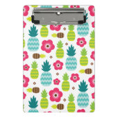 Ananas Tropischer Sommer Mini Klemmbrett (Vorderseite)