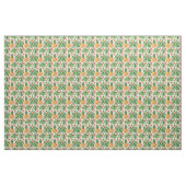 Ananas Tropisches Blumenmuster Stoff (Yard (91,4 cm))