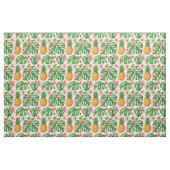 Ananas Tropisches Blumenmuster Stoff (Fat Quarter (45,7 x 55,9 cm))