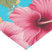 Ananas tropisches Blütenbild Tischdecke (Schrägansicht)