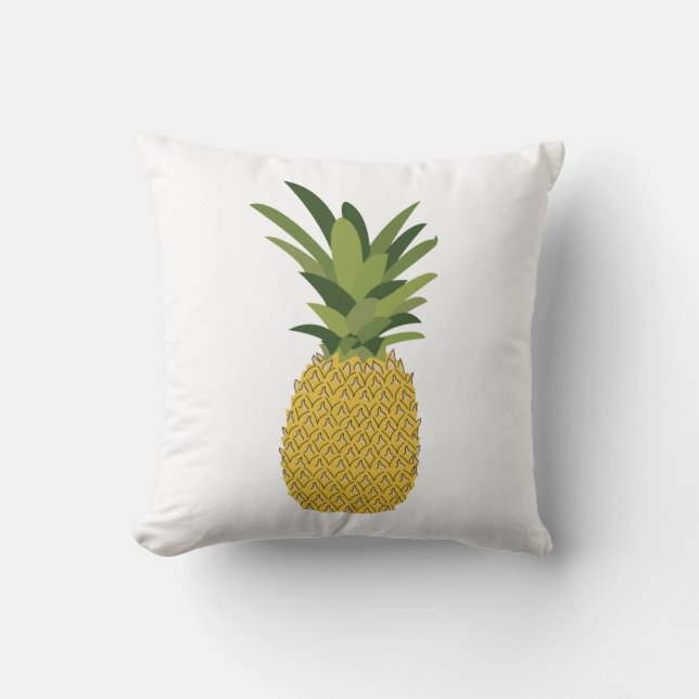 Ananas tropisches Fruchtdesign Kissen (Vorderseite)