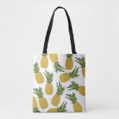 Ananas tropisches Fruchtmuster Tasche (Vorderseite)