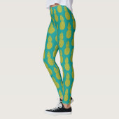 Ananas Tropisches Obst Leggings (Links)
