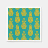 Ananas Tropisches Obst Serviette (Vorderseite)