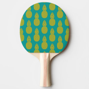 Ananas Tropisches Obst Tischtennis Schläger