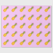 Ananas - tropisches Packpapier (Flach)