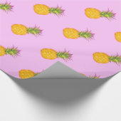 Ananas - tropisches Packpapier (Ecke)
