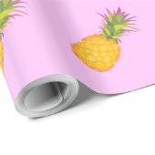 Ananas - tropisches Packpapier (Rolleneckpunkt)