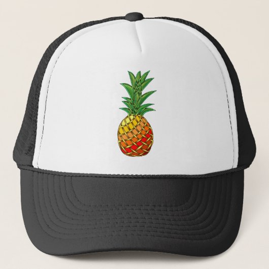 Ananas Truckerkappe (Vorderseite)